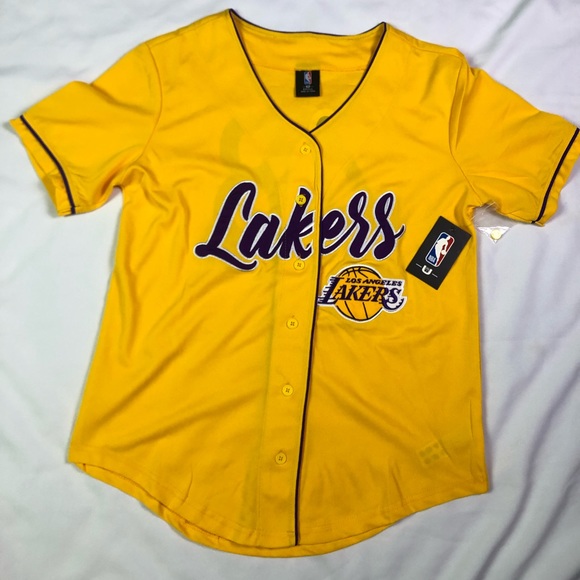 lakers baseball shirt